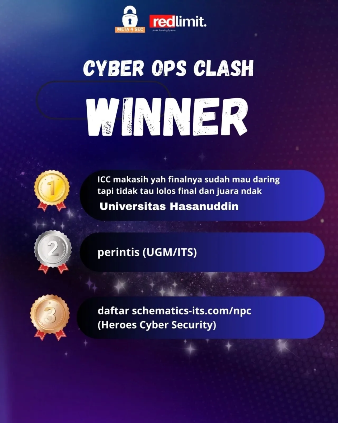 Meta4Sec Cyber Ops Clash CTF 2.0 slide 1